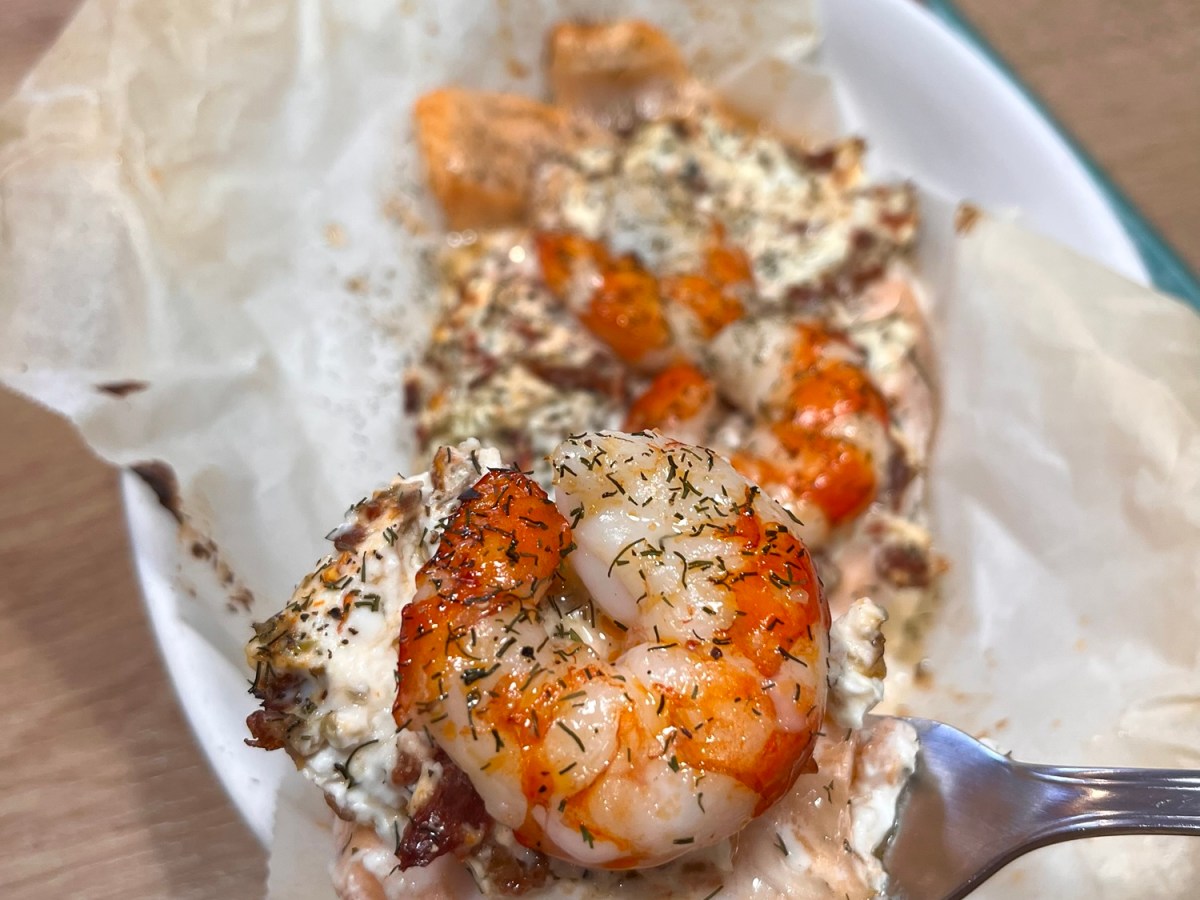 Salmón jugoso con queso&nbsp;crema