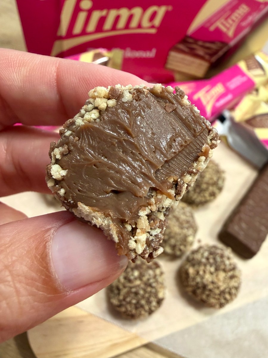 Trufas chocolate con leche y ambrosías&nbsp;Tirma&nbsp;