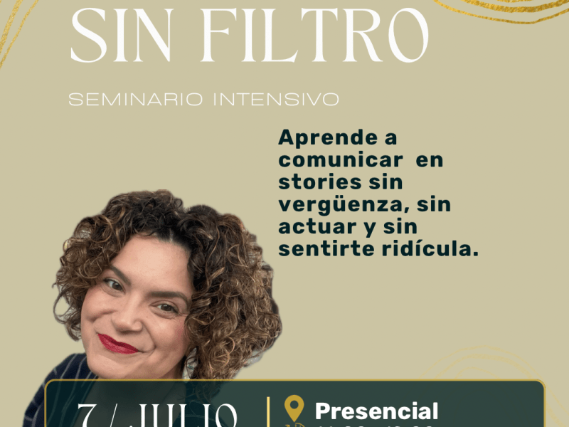 Seminario Sin Filtro&nbsp;Julio