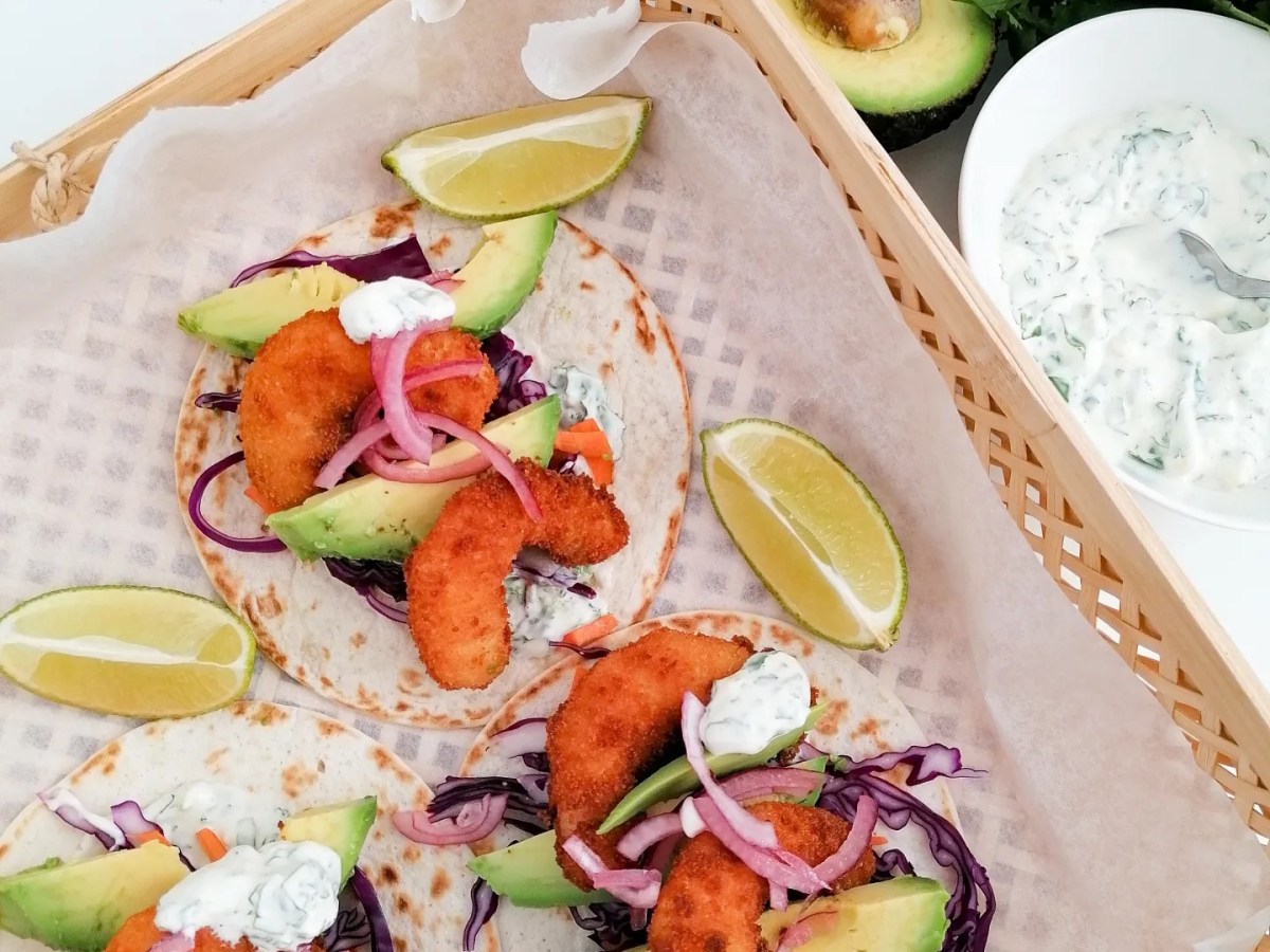 Niña de agua, tacos de gambas y&nbsp;mareas